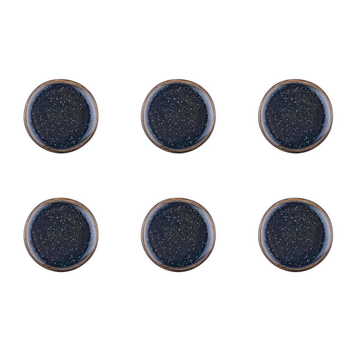 Assiette IRIS Ø16cm - 6 pièces - Bleu nuit