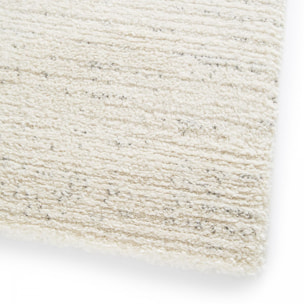 Tapis salon et chambre tissé motif faux uni DUGO