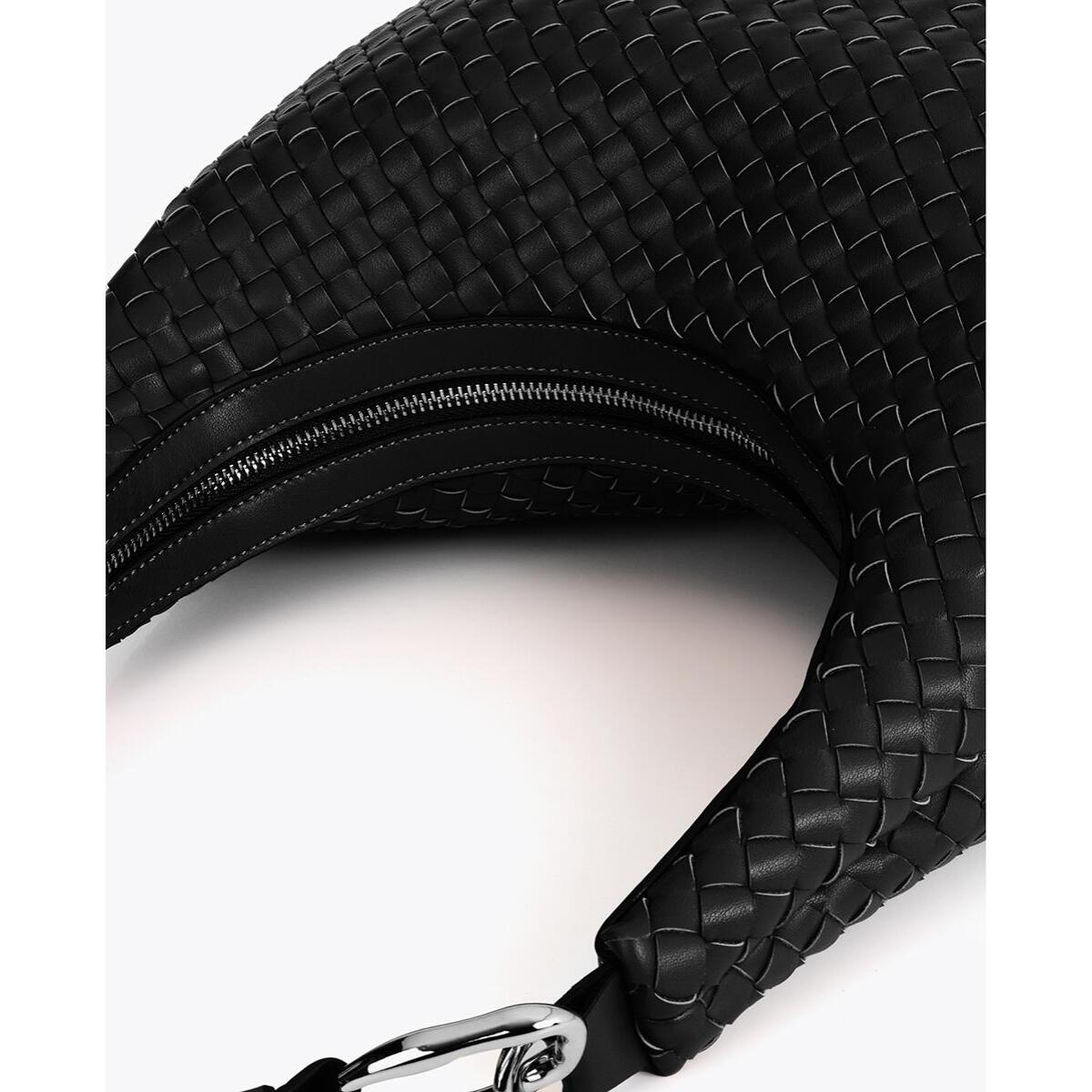 Borsa hobo intrecciata