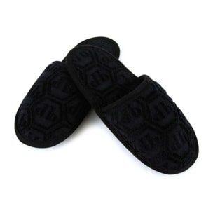 PHILIPP PLEIN Flat Slippers Hexagon