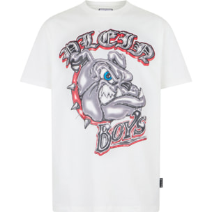 PHILIPP PLEIN Camiseta de cuello redondo y manga corta