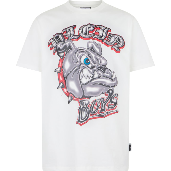 PHILIPP PLEIN Camiseta de cuello redondo y manga corta