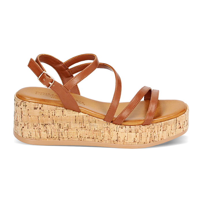 Zeppe marroni in sughero