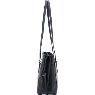 Borsa a spalla da donna - Modello Iduna Lux - Vera pelle - 35.0 x 26.0 x 12.0 cm