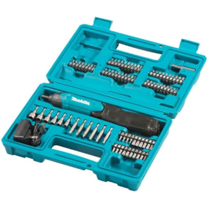 Tournevis 3,6 V 4,5 Nm - MAKITA - avec batterie (intégrée) - chargeur - coffret - DF001DW