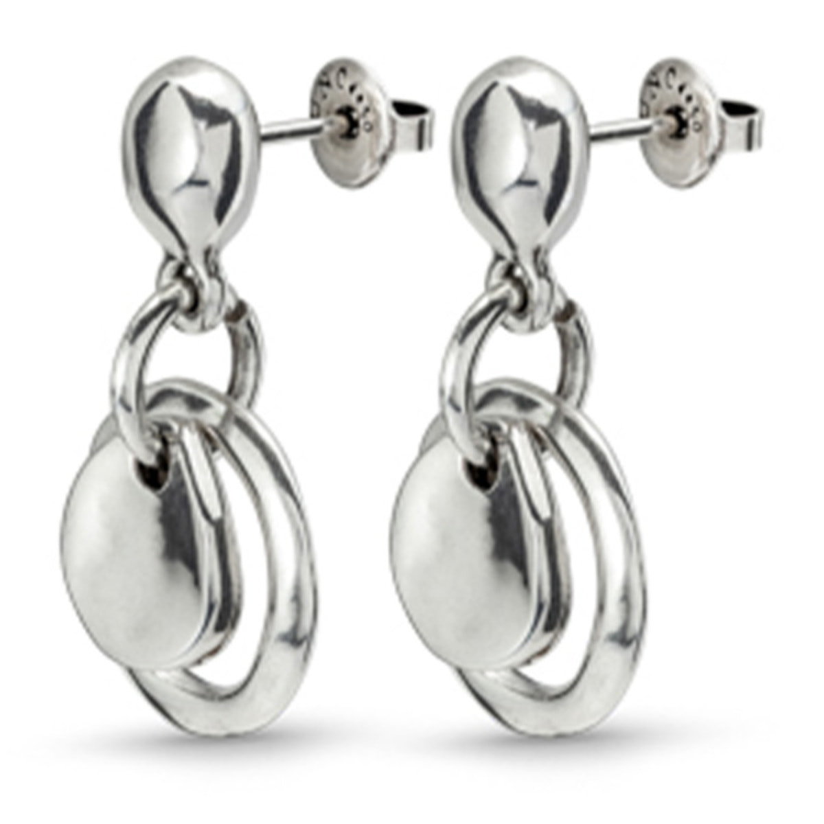 Pendiente Plantón PLATEADO U