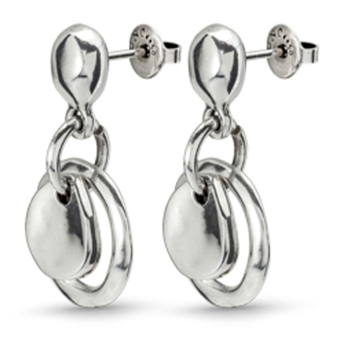 Pendiente Plantón PLATEADO U