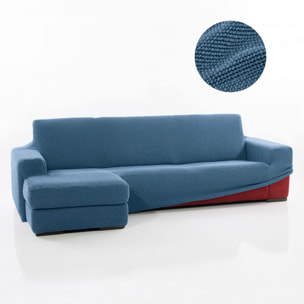 Funda para Chaise Longue izquierdo (visto de frente) brazo corto SÚPER ELÁSTICA modelo HELENA