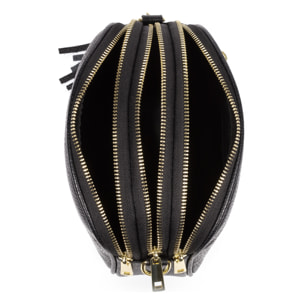 Aliminusa bolso bandolera Mujer. Piel auténtica Dollaro.