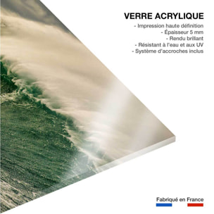 Tableau paysage ocean surf belharra  Tableau plexiglas
