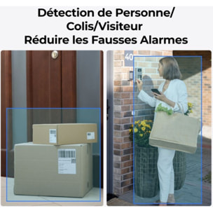 Sonnette connectée REOLINK D340W Noir