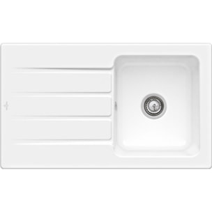 Evier 1 bac 86 x 51 cm Architectura 50 Blanc
