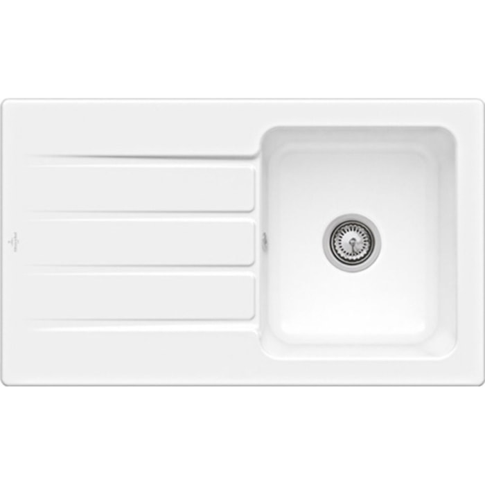 Evier 1 bac 86 x 51 cm Architectura 50 Blanc