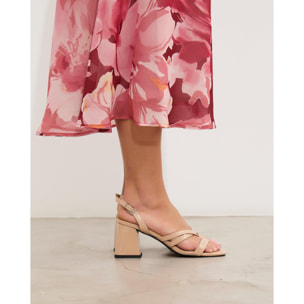 Sandalias de tacón Cloe 8 cm