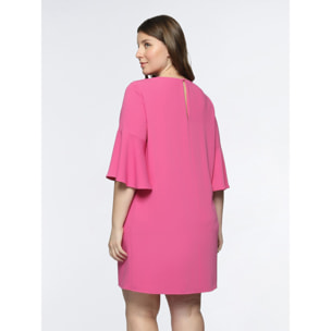 Fiorella Rubino - Vestido con collar - Rosa