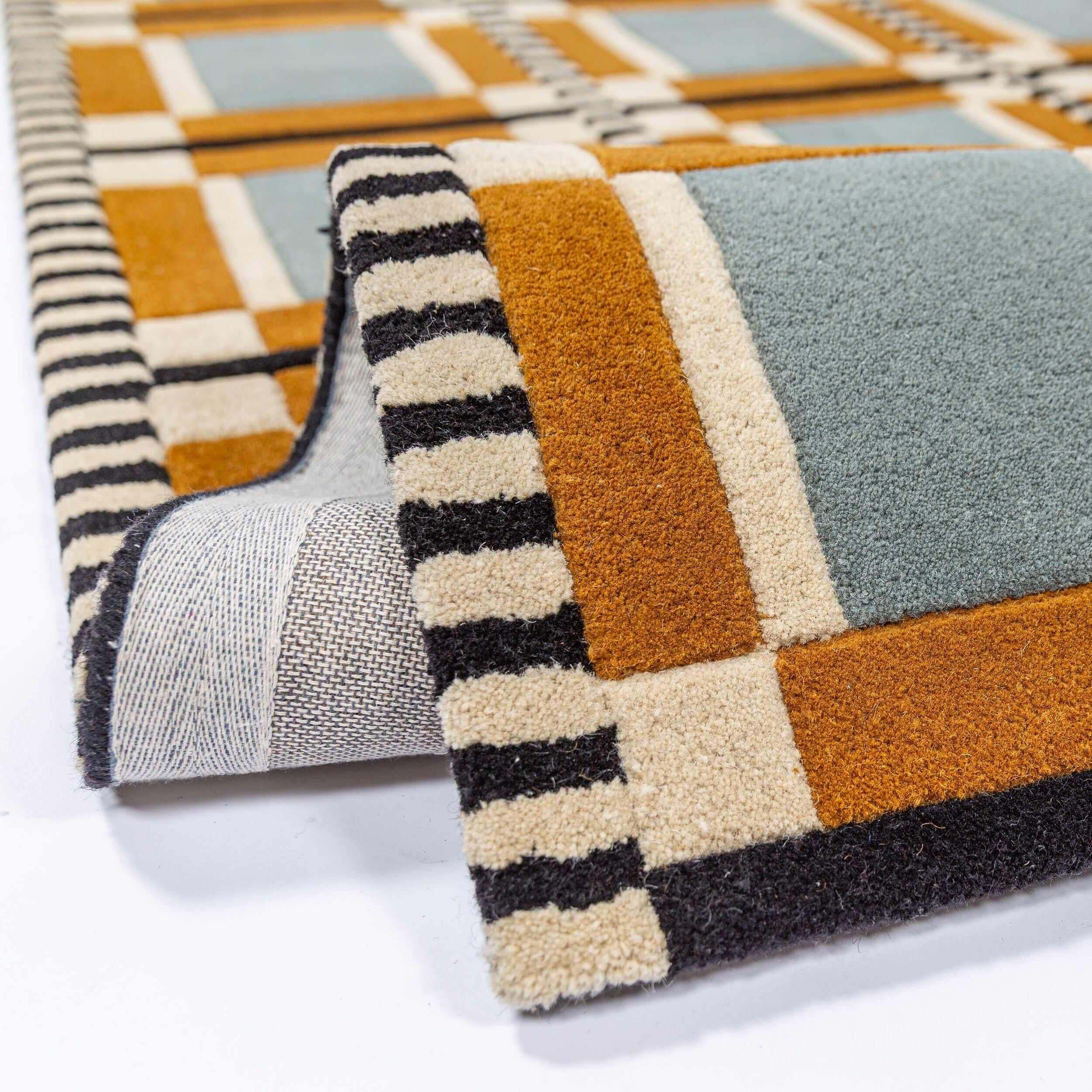 Tapis en laine QUADRO