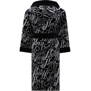 PHILIPP PLEIN Hooded Bathrobe Signature