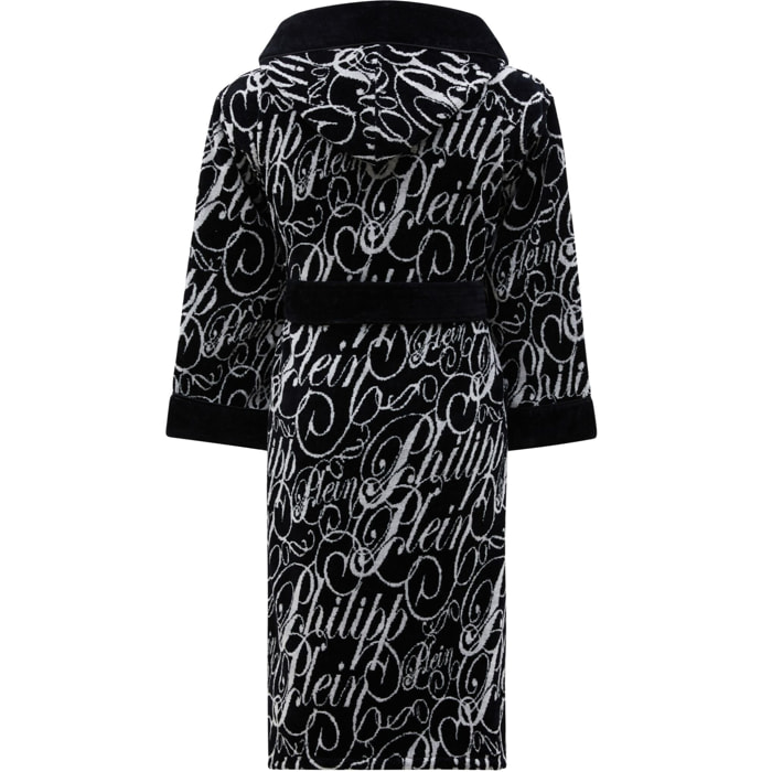 PHILIPP PLEIN Hooded Bathrobe Signature