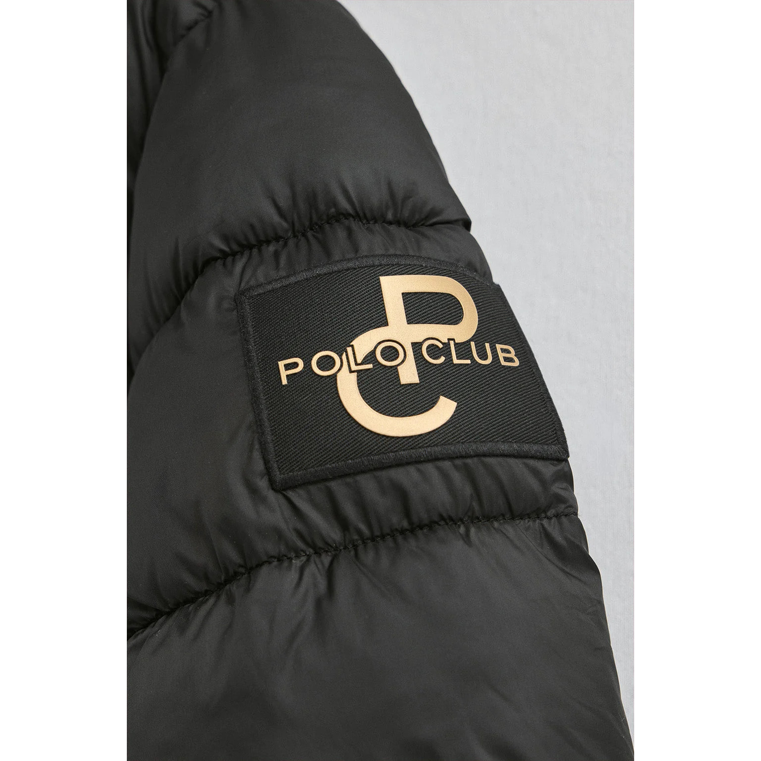 Chaqueta Ingrid negra con logo Polo Club