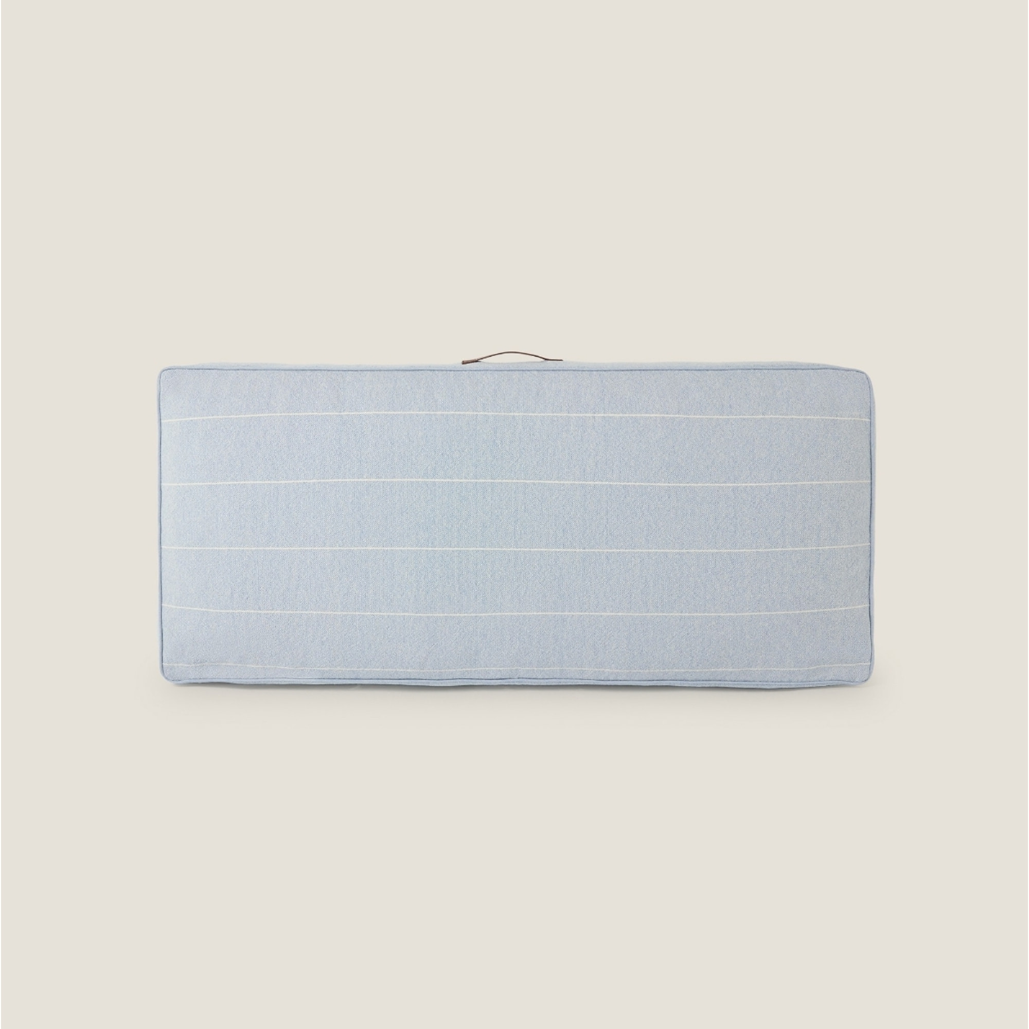 Funda cojín palet rayas Bolrichi color azul