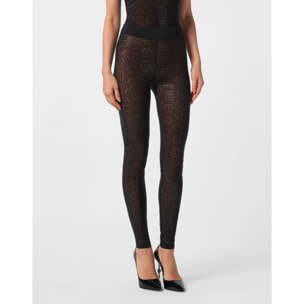 PHILIPP PLEIN Sport Leggings MONOGRAM