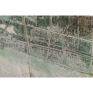 Cuadro Abstracto 100% Pintado A Mano 120x5x150 Cm