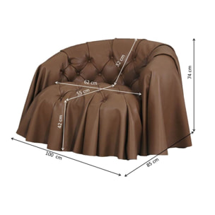 Fauteuil Drapes Kare Design