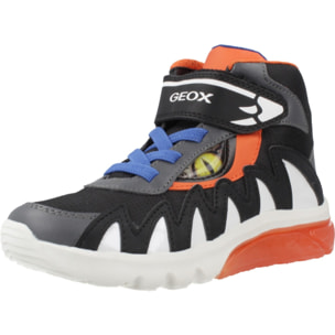 Zapatillas Niño de la marca GEOX  modelo J CIBERDRON BOY NEGRO