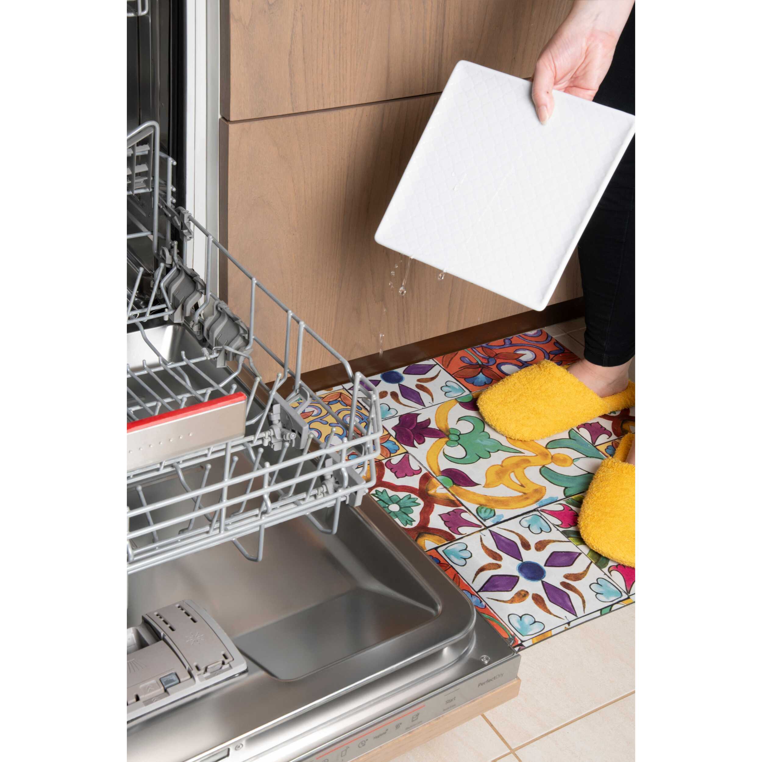 Tappeto da Bagno Soft Excelsa- Lisbona, Gomma Multicolore