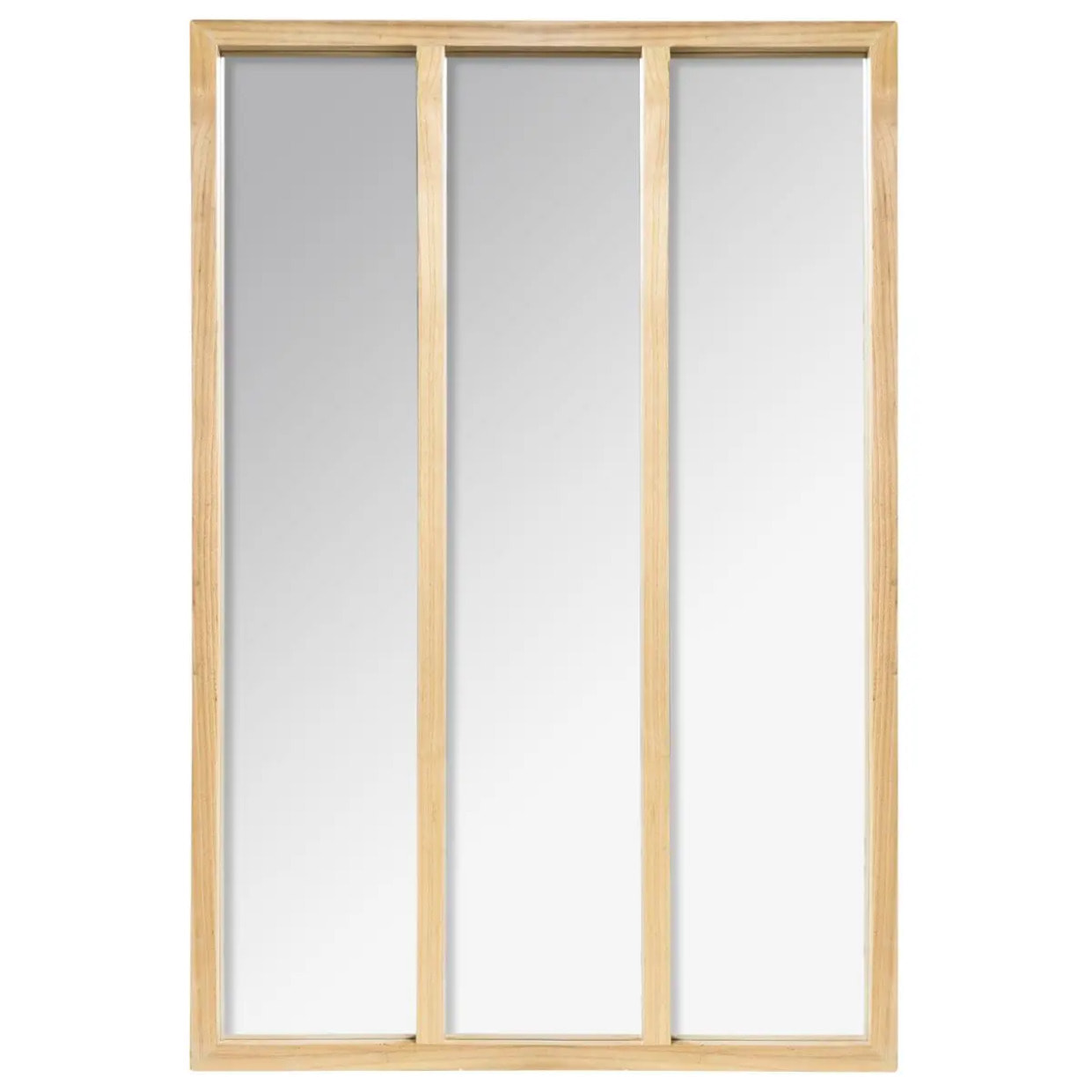 Miroir "Atelier" bois 76x116cm