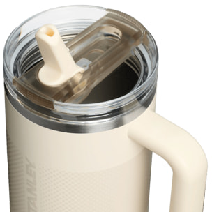 Botella de agua Isotermica - 1,18L - QUENCHER® PROTOUR FLIP STRAW TUMBLER - Cream Fade