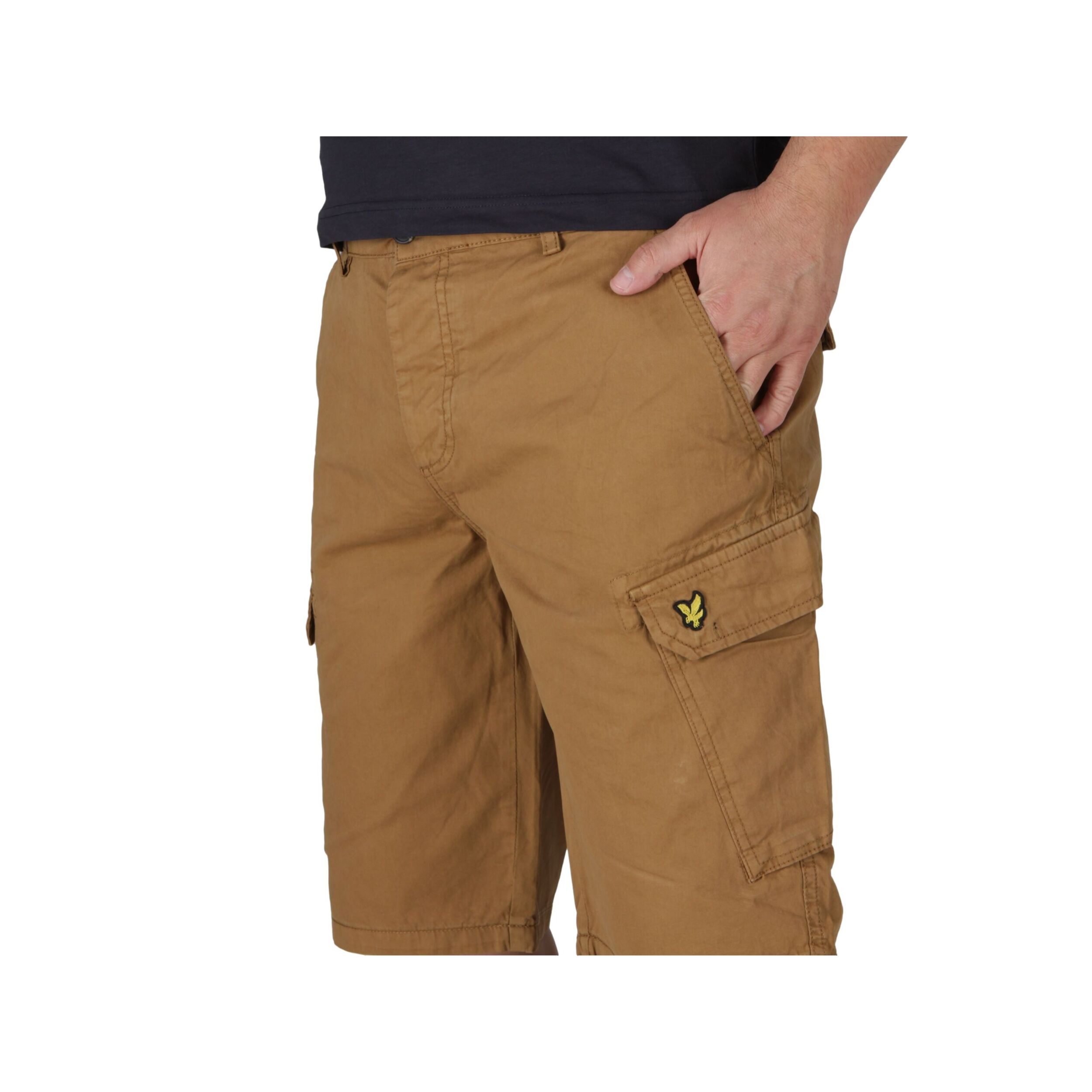 Shorts Lyle & Scott Wembley Cargo Short Biscuit Marrone