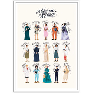 Affiche - Women of Science - Nour tohme