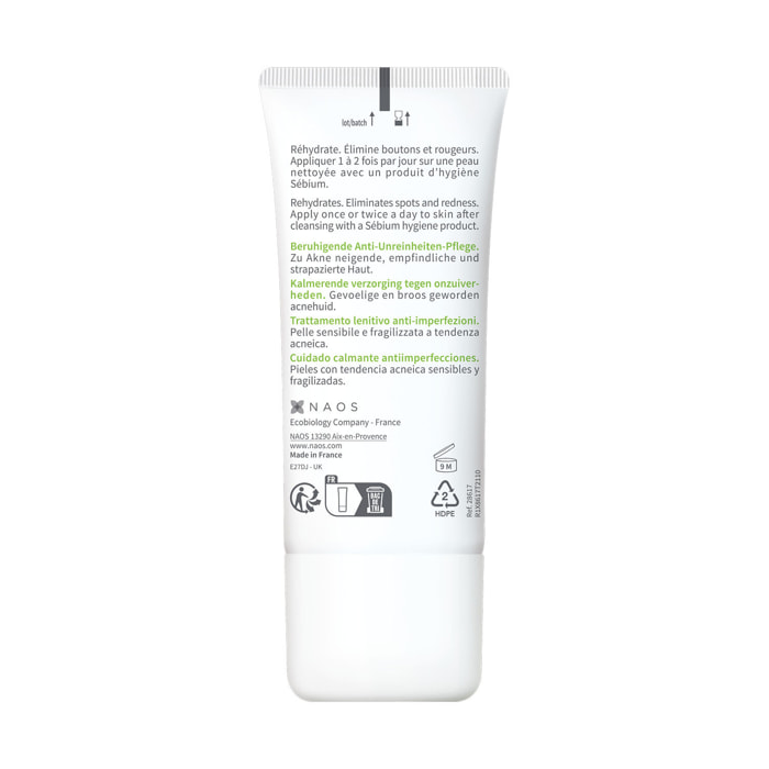 Sébium Sensitive - Soin Apaisant Anti-Imperfections - Peaux Sensibles à Tendance Acnéique 30 ml