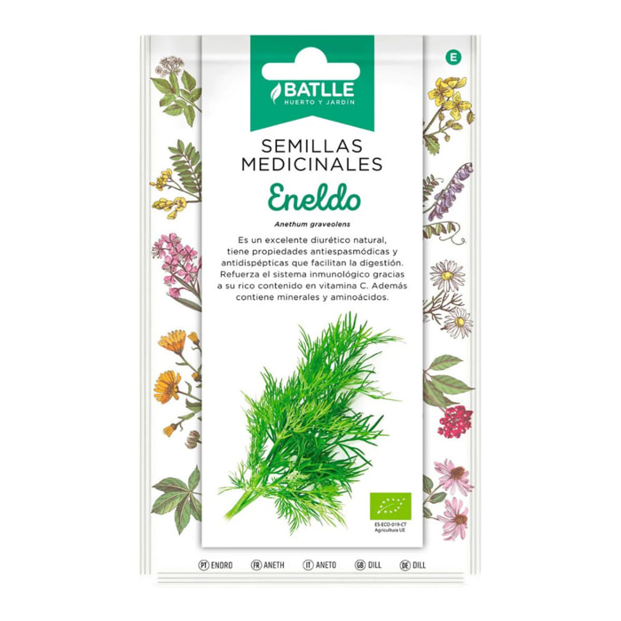 Semillas de Eneldo ecológicas Batlle