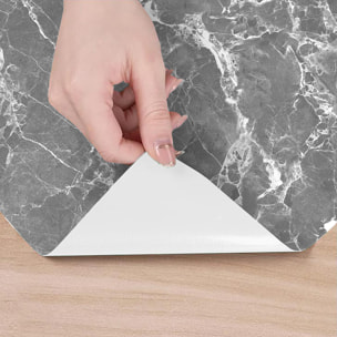 Revêtement sticker sol - MARBRE DE TRIESTE - Rouleau adhésif Protection Anti-dérapant