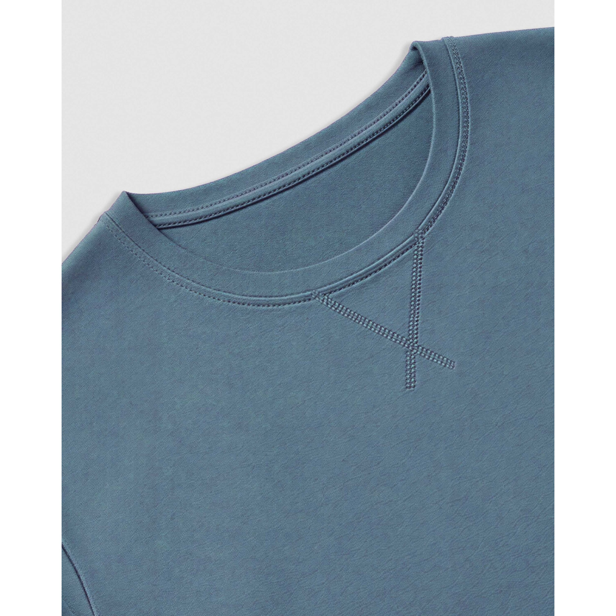 Pijama largo algodón raya romanus azul marino