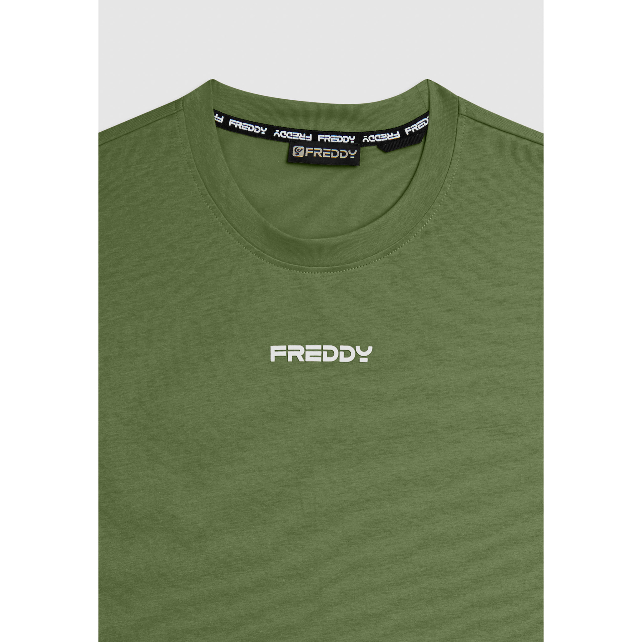 T-shirt in cotone a manica corta con logo FREDDY