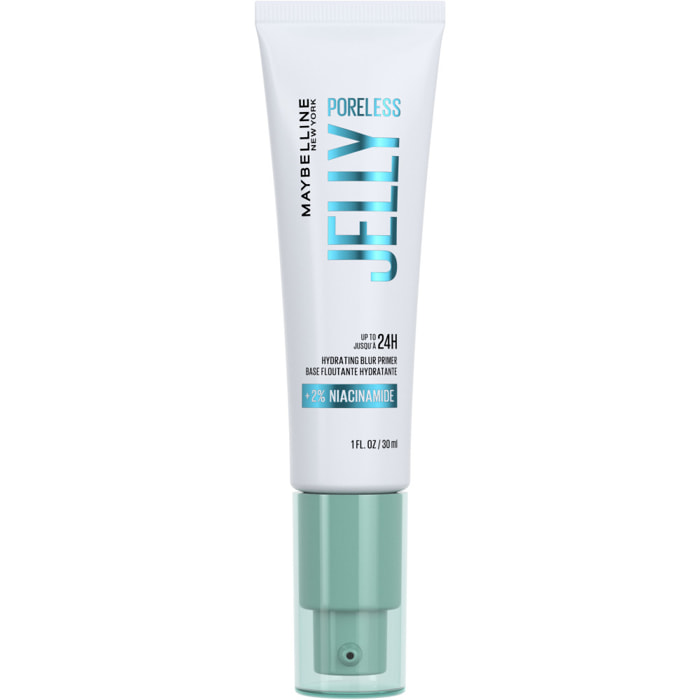 Maybelline New York Poreless Jelly - Base floutante - Enrichie en niacinamide - 30 ml