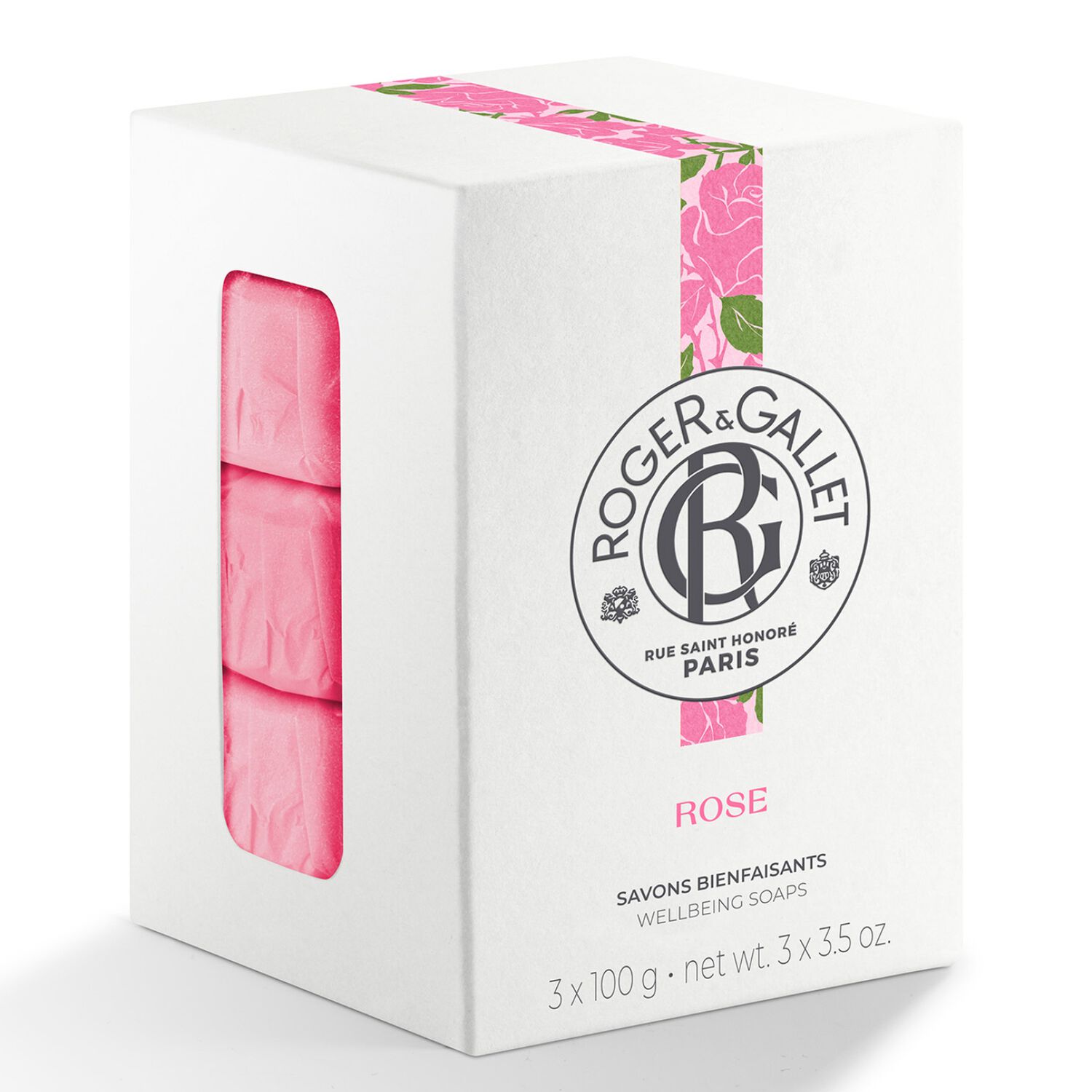 Rose - Coffret Trio Savons Bienfaisants