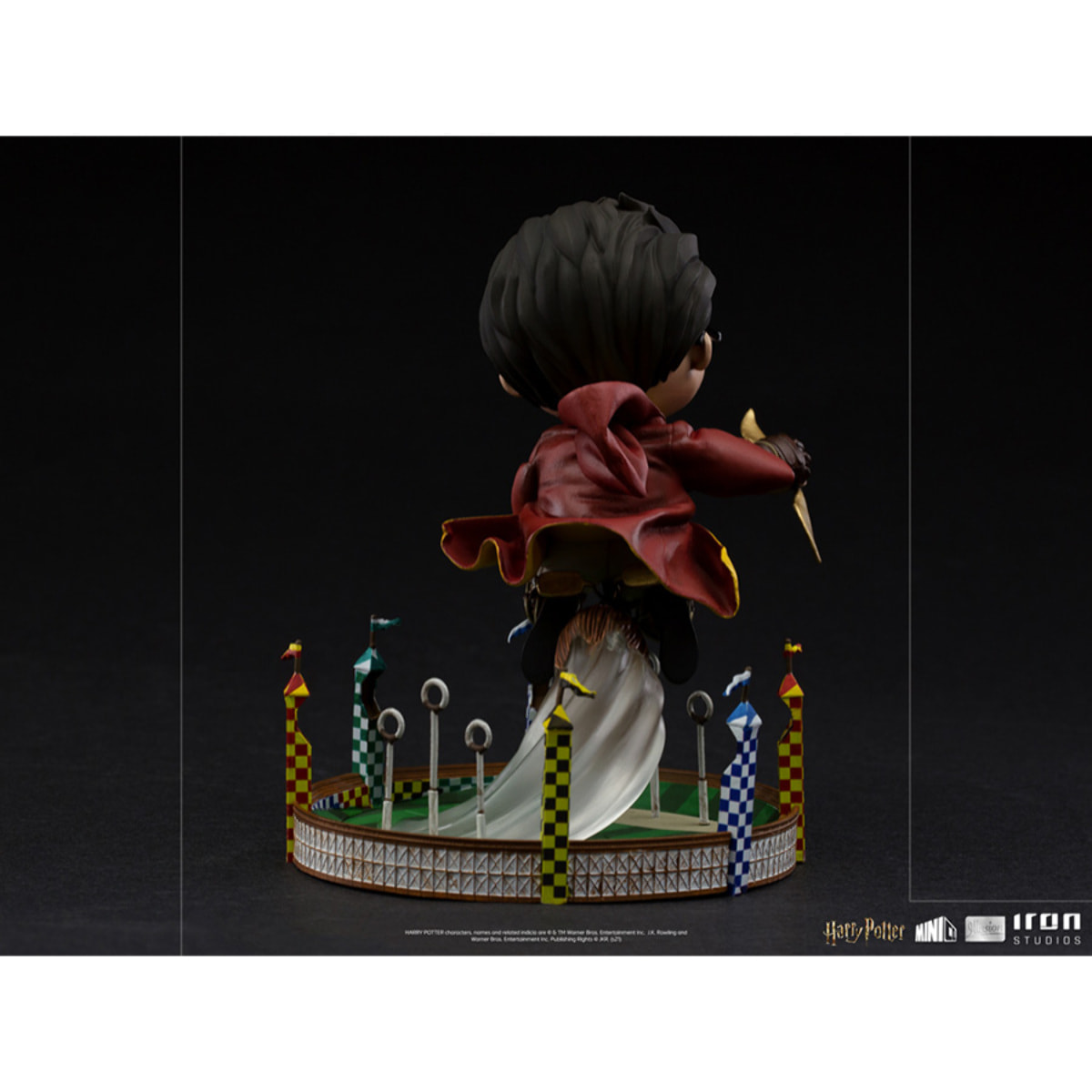 Harry Potter Statua MiniCo Harry Potter alla Partita di Quidditch 13cm Iron Studios