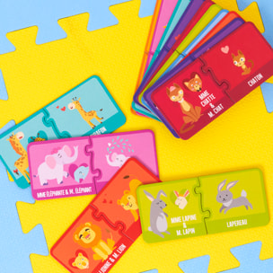 CARTE EDUCATIVE J APPRENDS LES ANIMAUX X30