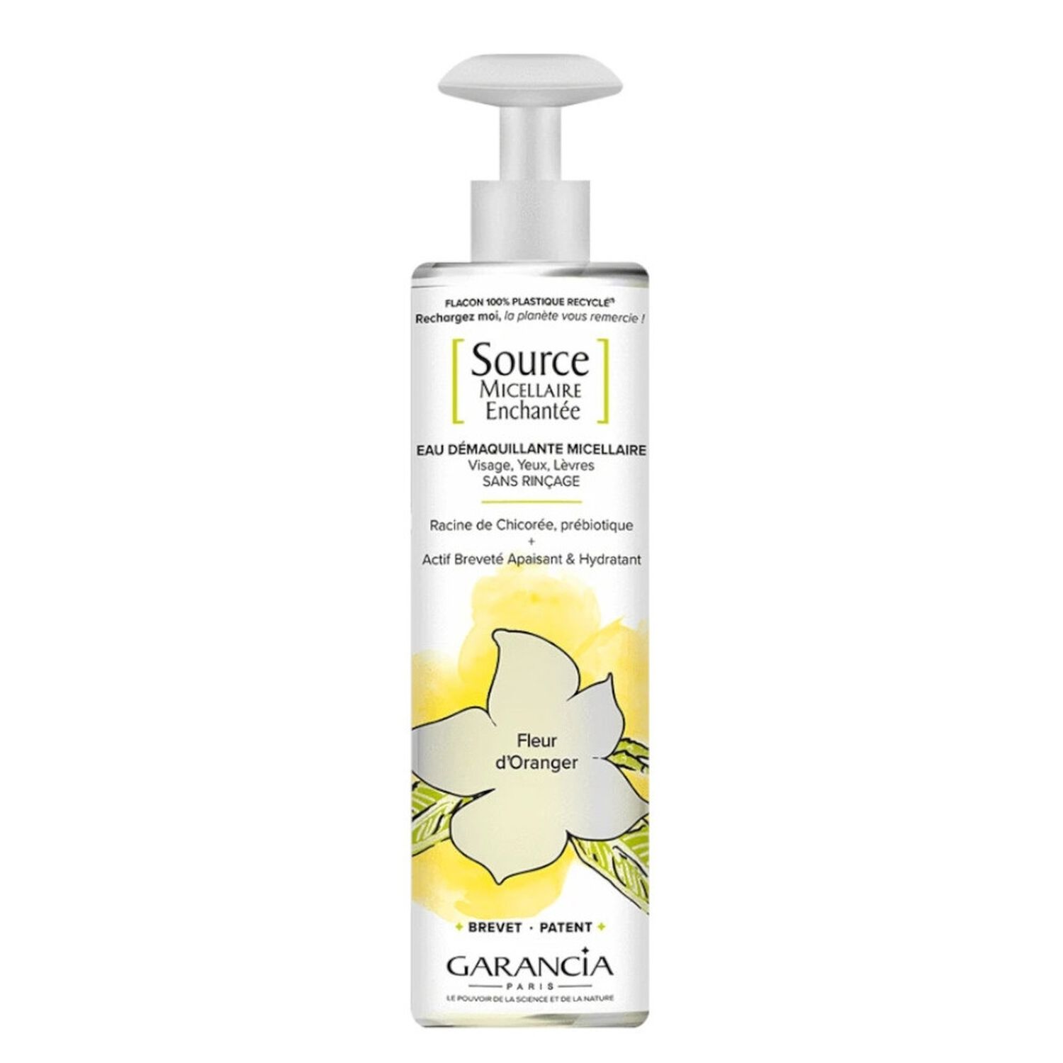 Source Micellaire Enchantée - Eau Micellaire 4 en 1 Fleur d'Oranger 400 ml