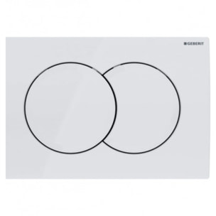 Pack Bati-support Geberit Autoportant Duofix + WC suspendu Vitra S50 + Abattant softclose + Plaque blanche (S50GebX)