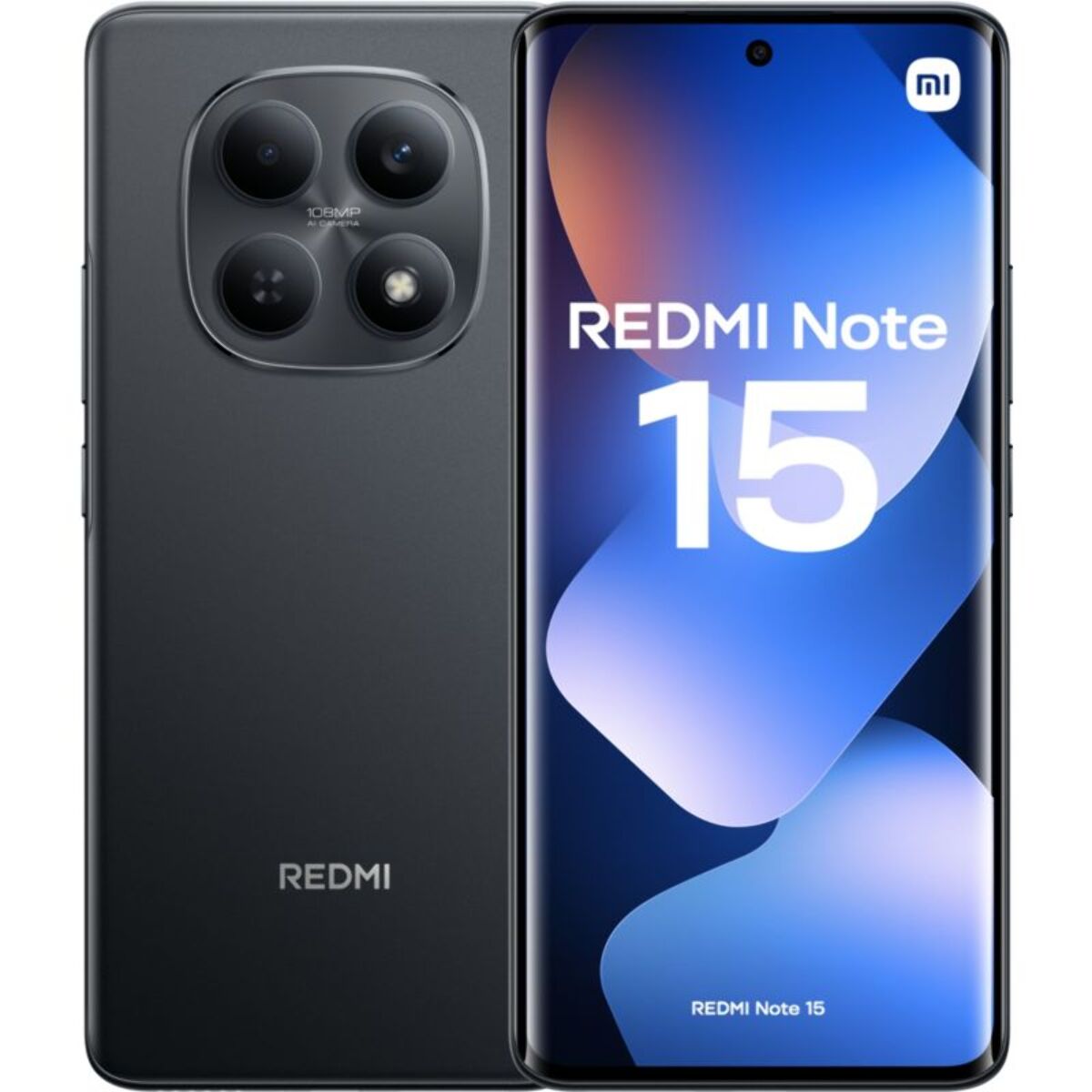 Smartphone XIAOMI Redmi Note 15 Noir 128Go 4G