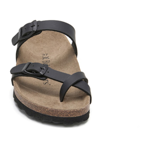 SANDALIA BABUNKERS NEGRO