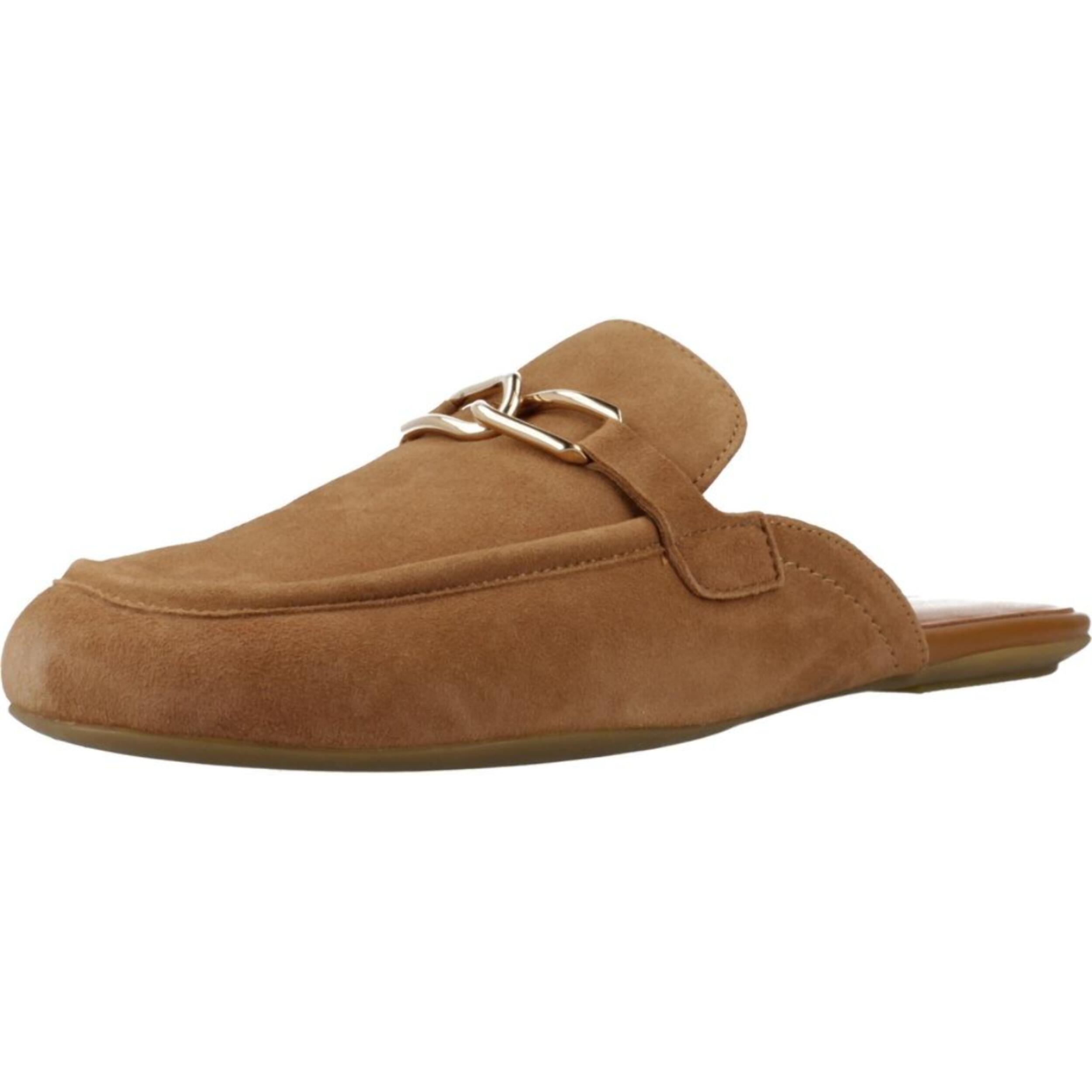 Mocasines Mujer de la marca GEOX  modelo D PALMARIA MARRON