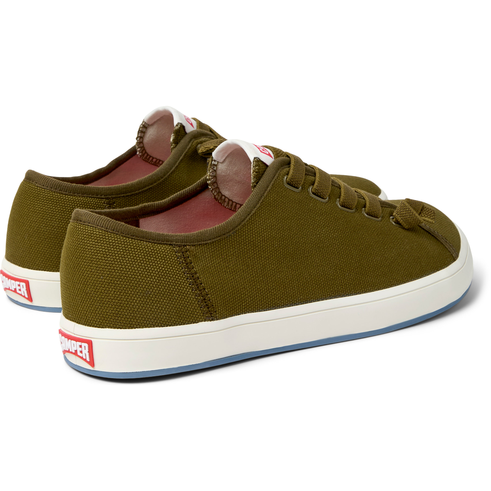 Sneakers - CAMPER Peu Rambla II - Verde - Tessile naturale