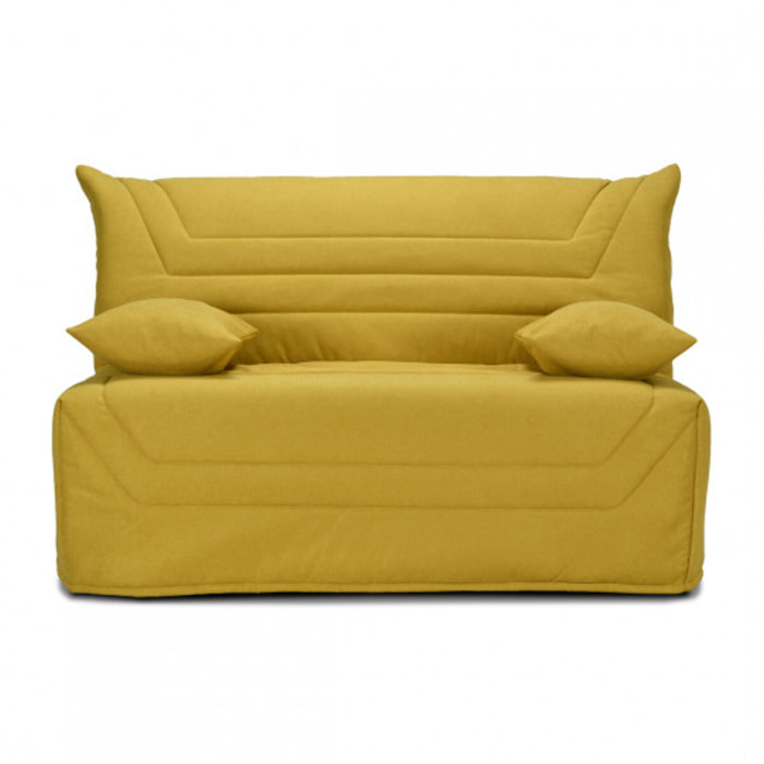BZ banquette en tissu 140x190cm - CARAMEL