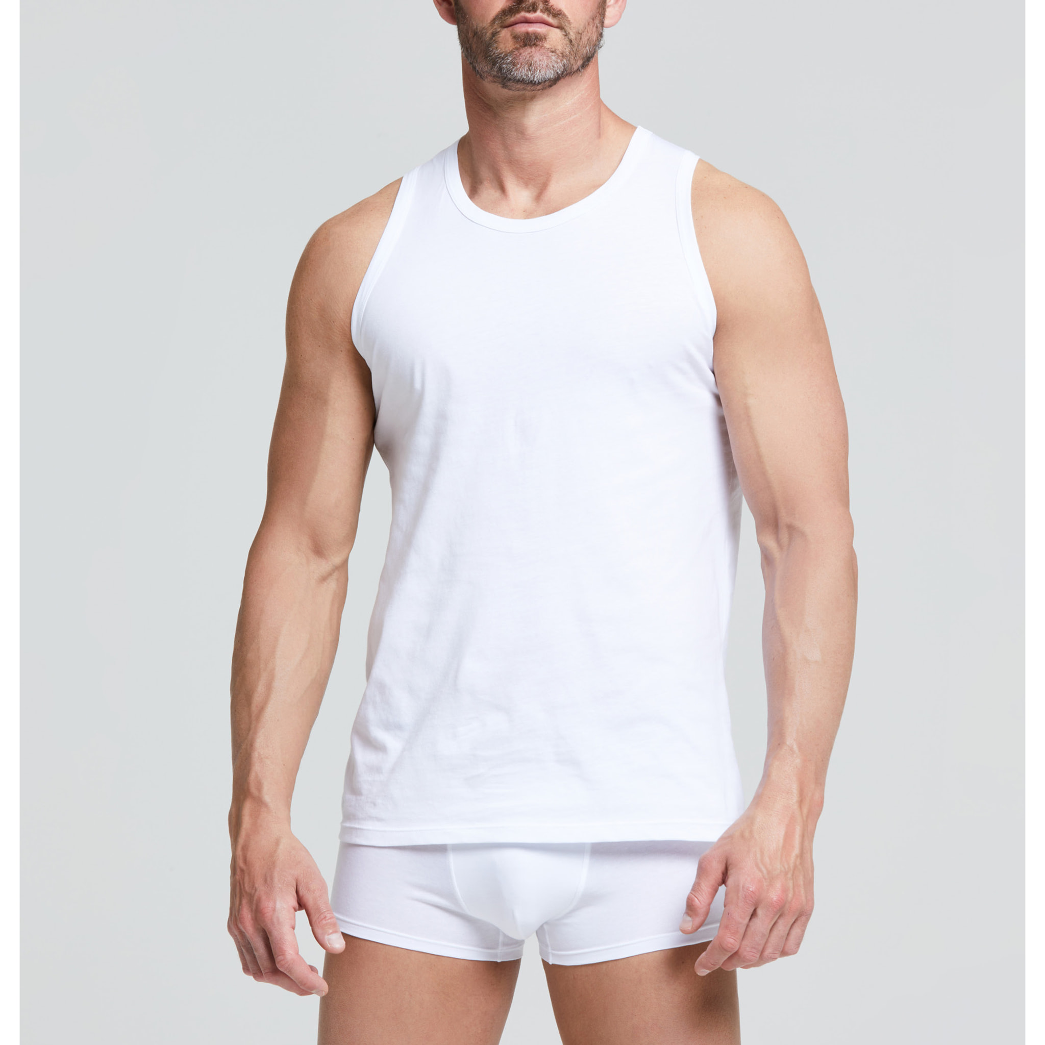 Canotta a spalla grande in cotone organico Cotton Planet vestibilità comfort